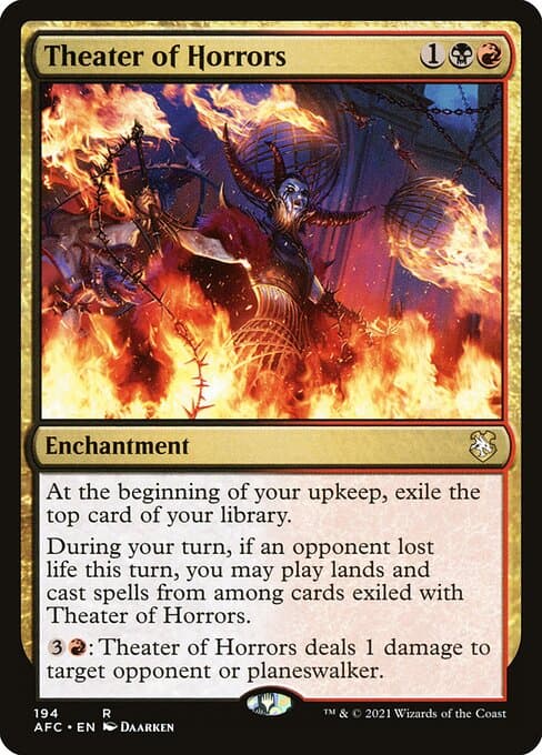 Theater of Horrors from Forgotten Realms Commander (Rare)