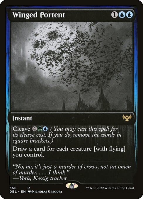 Winged Portent from Innistrad: Double Feature (Rare)