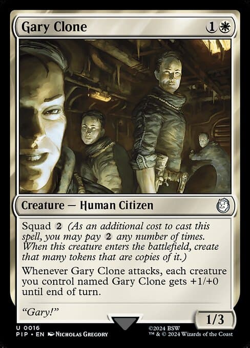 Gary Clone from Fallout (Uncommon)