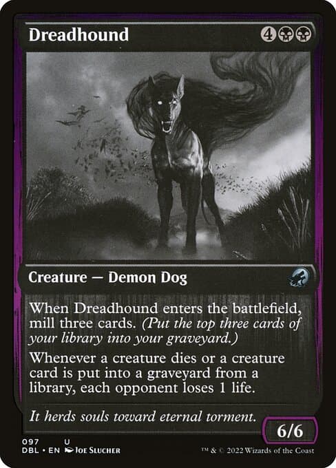 Dreadhound from Innistrad: Double Feature (Uncommon)