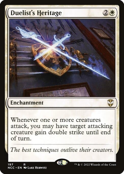 Duelist's Heritage from New Capenna Commander (Rare)