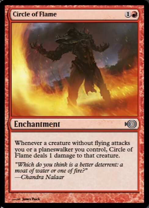 Circle of Flame from Magic Online Promos (Uncommon)