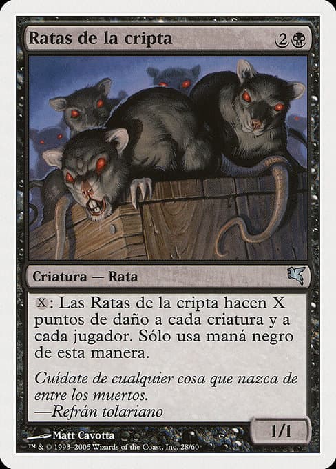 Crypt Rats from Salvat 2005 (Uncommon)
