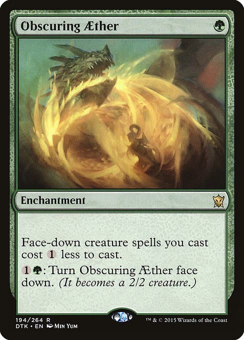 Obscuring Aether from Dragons of Tarkir (Rare)
