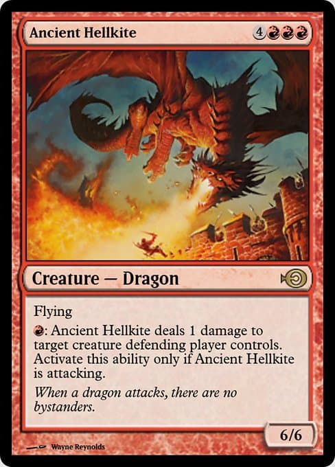 Ancient Hellkite from Magic Online Promos (Rare)