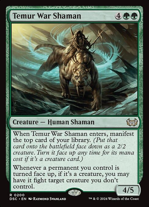 Temur War Shaman (Rare)