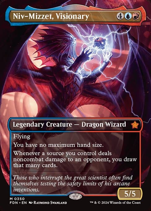Niv-Mizzet, Visionary from Foundations (Mythic)