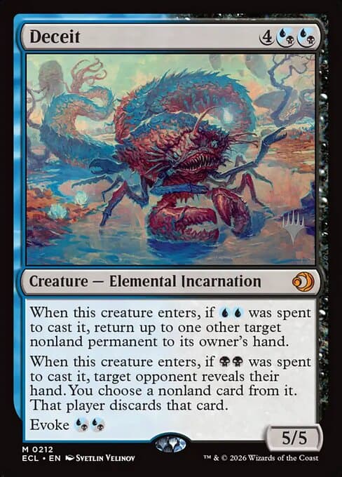Deceit from Lorwyn Eclipsed Promos (Mythic)