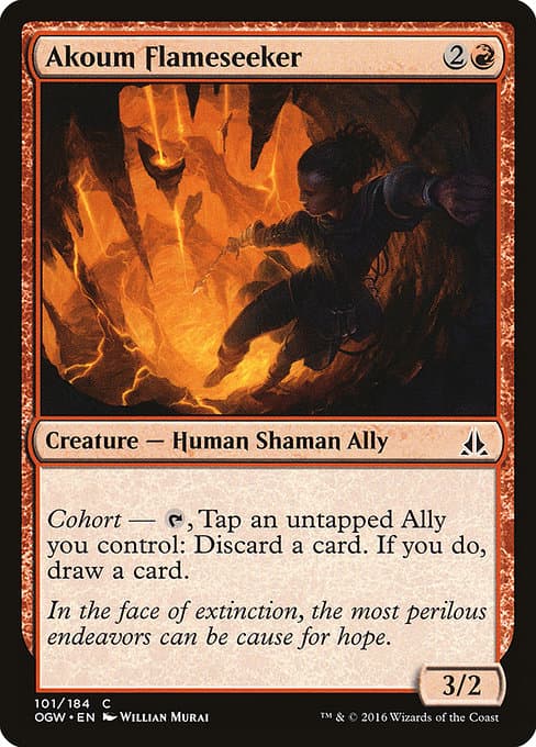 Akoum Flameseeker from Oath of the Gatewatch (Common)