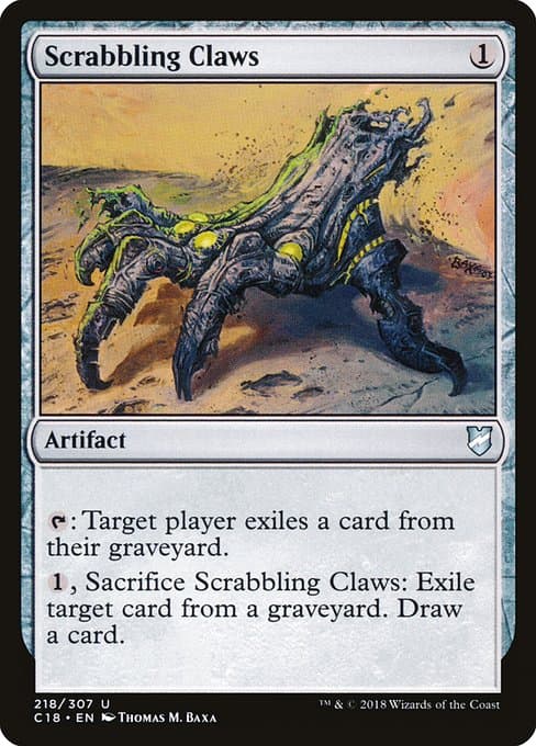 Scrabbling Claws from Commander 2018 (Uncommon)