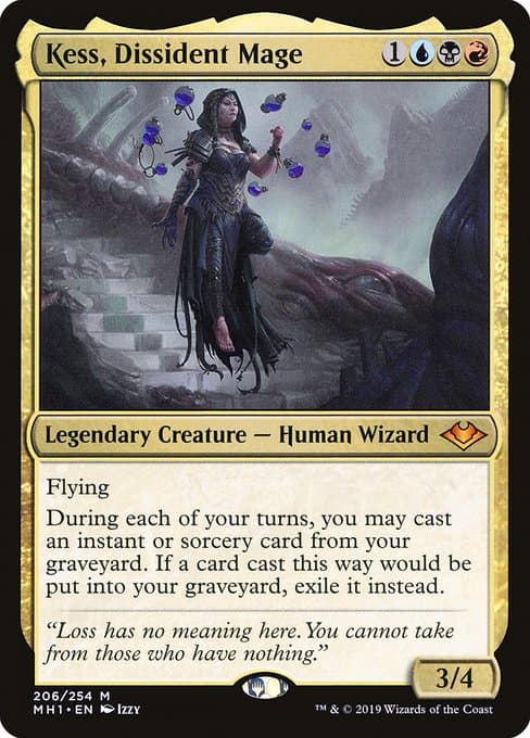 Kess, Dissident Mage from Modern Horizons (Mythic)