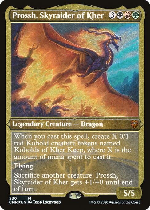 Prossh, Skyraider of Kher from Commander Legends (Mythic)