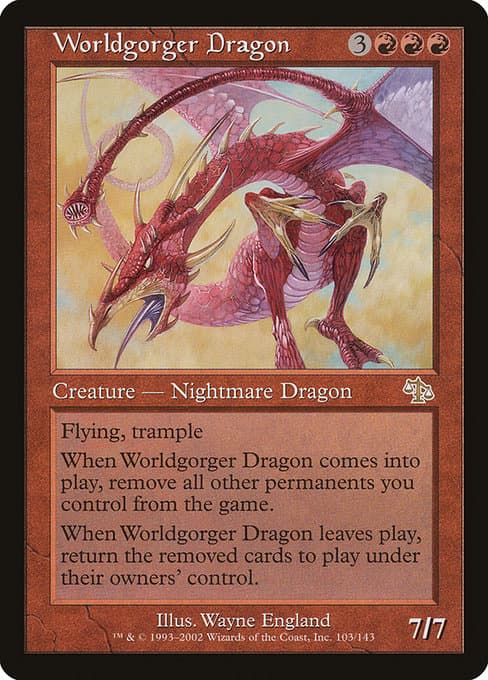 Worldgorger Dragon from Judgment (Rare)