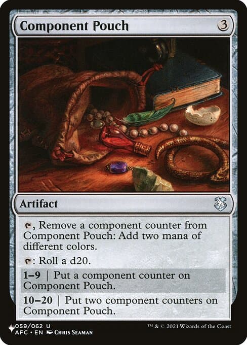 Component Pouch from The List (Uncommon)