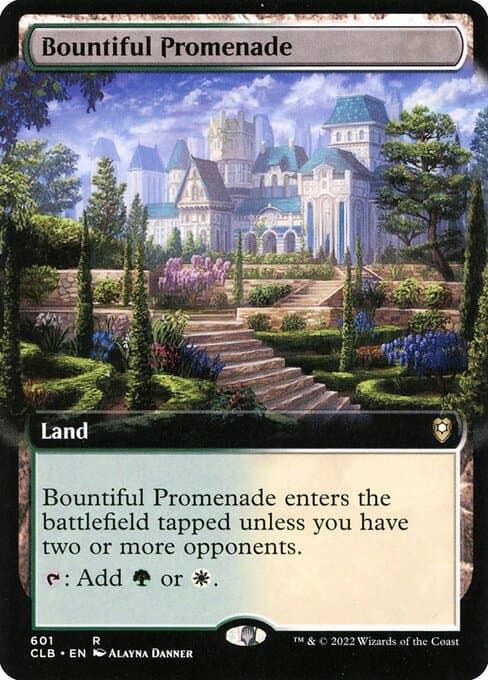 Bountiful Promenade from Commander Legends: Battle for Baldur's Gate (Rare)