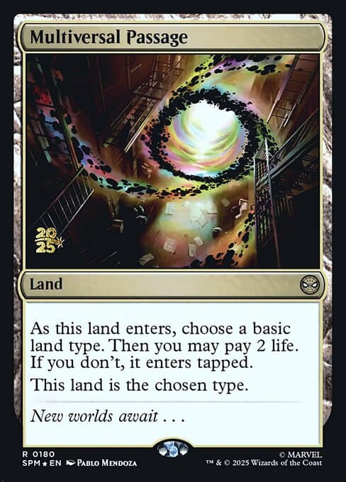 Multiversal Passage from Marvel's Spider-Man Promos (Rare)