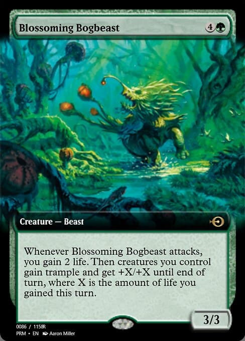 Blossoming Bogbeast from Magic Online Promos (Rare)