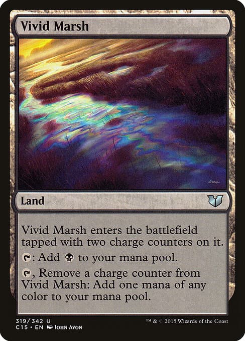 Vivid Marsh from Commander 2015 (Uncommon)