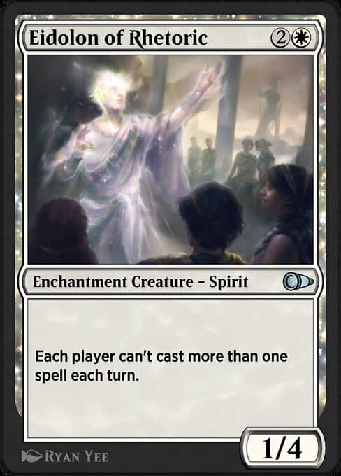 Eidolon of Rhetoric from Pioneer Masters (Uncommon)