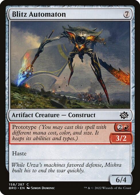 Blitz Automaton from The Brothers' War (Common)