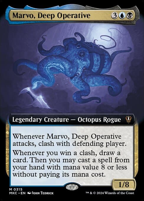 Marvo, Deep Operative from Murders at Karlov Manor Commander (Mythic)
