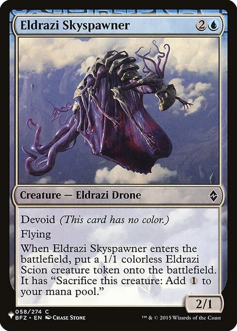 Eldrazi Skyspawner from The List (Common)