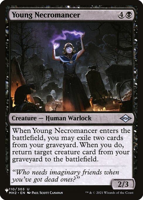Young Necromancer from The List (Uncommon)