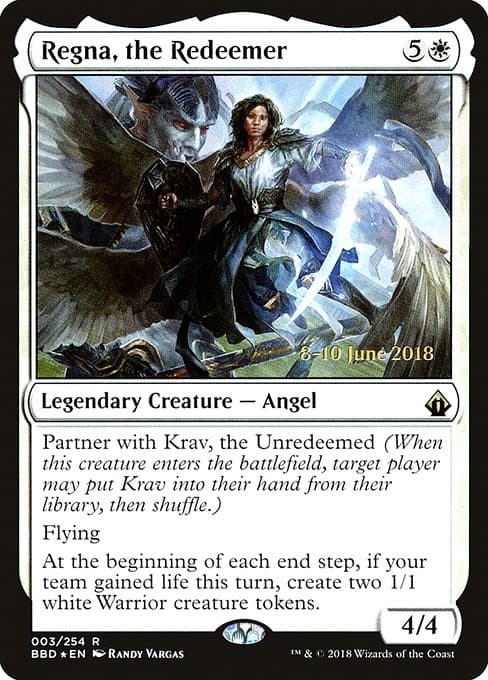 Regna, the Redeemer from Battlebond Promos (Rare)