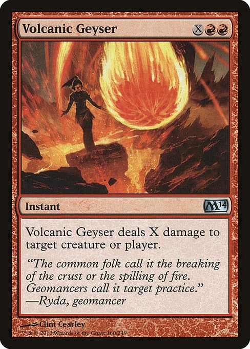 Volcanic Geyser from Magic 2014 (Uncommon)