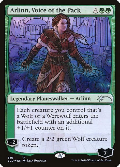 Arlinn, Voice of the Pack from Secret Lair Drop (Uncommon)