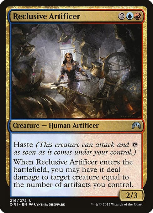 Reclusive Artificer from Magic Origins (Uncommon)