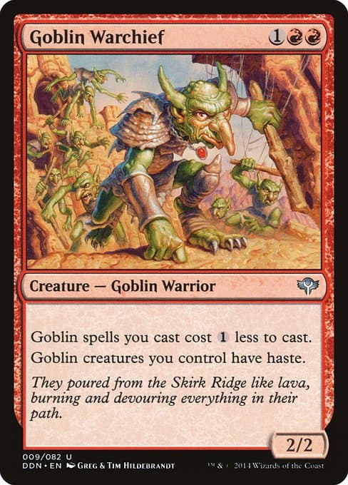 Goblin Warchief (Uncommon)