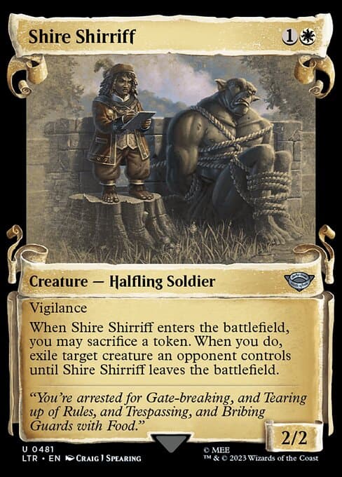 Shire Shirriff from The Lord of the Rings: Tales of Middle-earth (Uncommon)