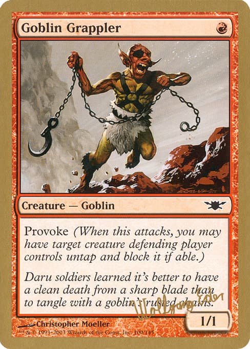 Goblin Grappler from World Championship Decks 2003 (Common)