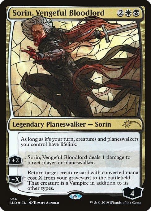 Sorin, Vengeful Bloodlord from Secret Lair Drop (Rare)