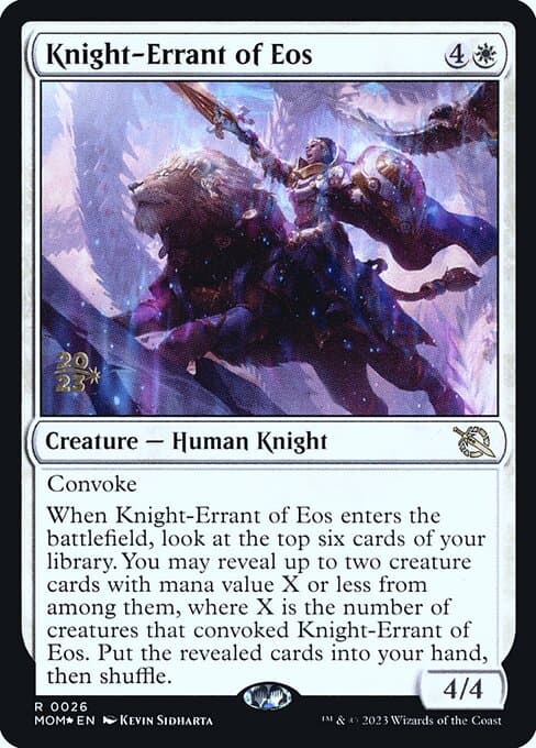 Knight-Errant of Eos from March of the Machine Promos (Rare)