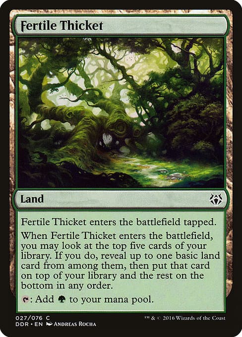 Fertile Thicket (Common)