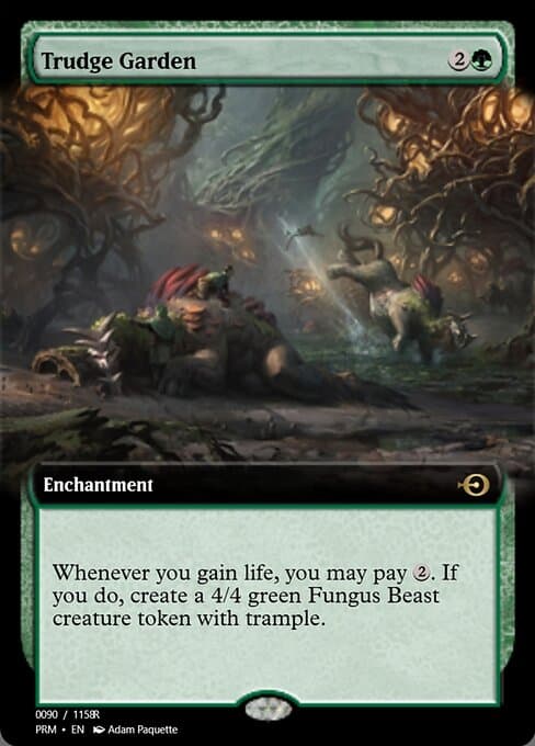 Trudge Garden from Magic Online Promos (Rare)