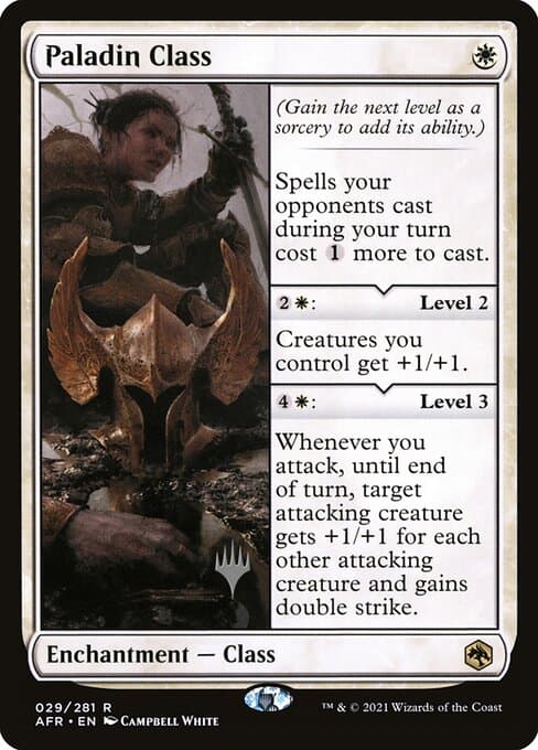 Paladin Class from Adventures in the Forgotten Realms Promos (Rare)
