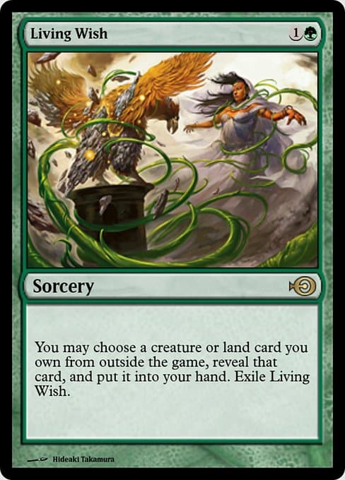 Living Wish from Magic Online Promos (Rare)