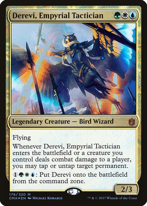 Derevi, Empyrial Tactician from Commander Anthology (Mythic)