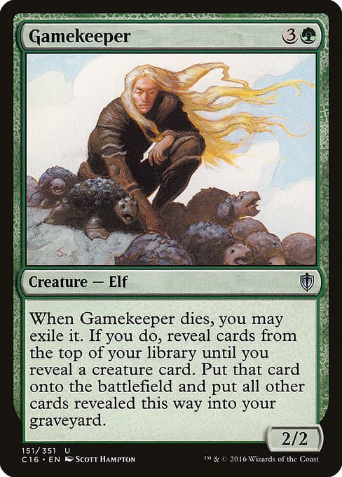 Gamekeeper from Commander 2016 (Uncommon)