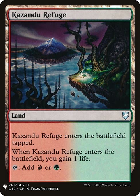 Kazandu Refuge from The List (Uncommon)