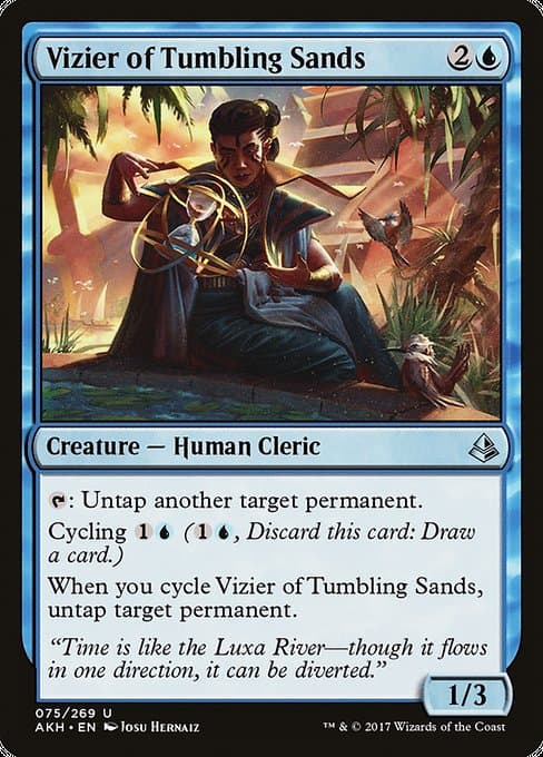 Vizier of Tumbling Sands from Amonkhet (Uncommon)