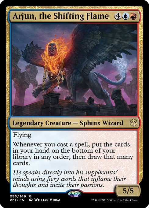Arjun, the Shifting Flame from Legendary Cube Prize Pack (Rare)