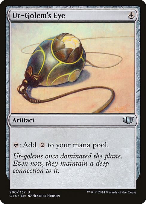 Ur-Golem's Eye from Commander 2014 (Uncommon)