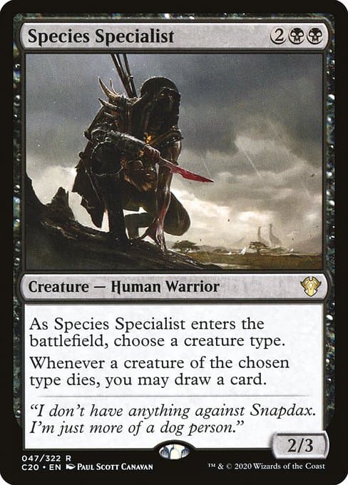 Species Specialist (Rare)