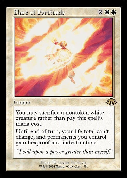Flare of Fortitude from Modern Horizons 3 (Rare)