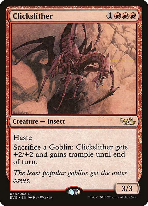 Clickslither from Duel Decks Anthology: Elves vs. Goblins (Rare)