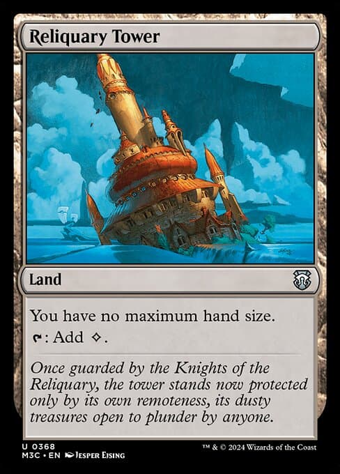 Reliquary Tower from Modern Horizons 3 Commander (Uncommon)